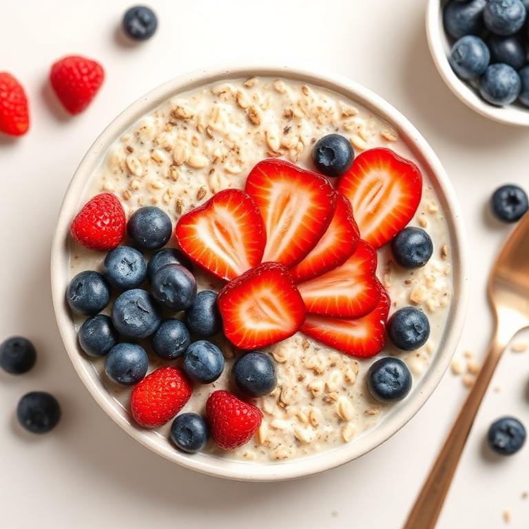 Berry Protein Oats