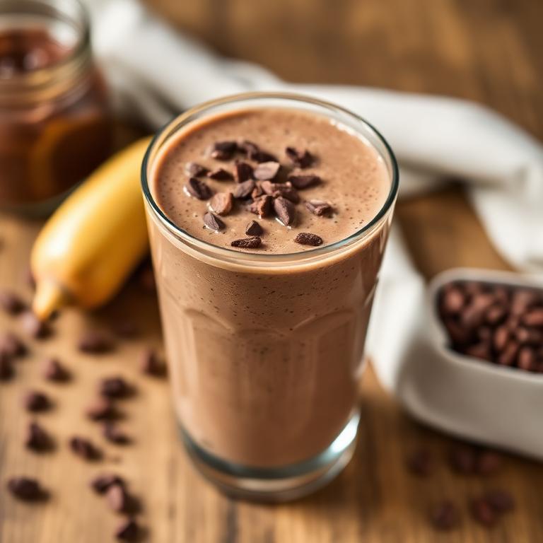 Chocolate Peanut Butter Smoothie