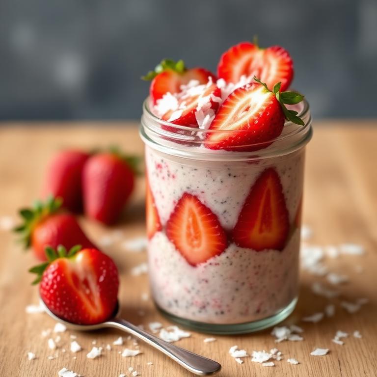 Strawberry Chia Pudding
