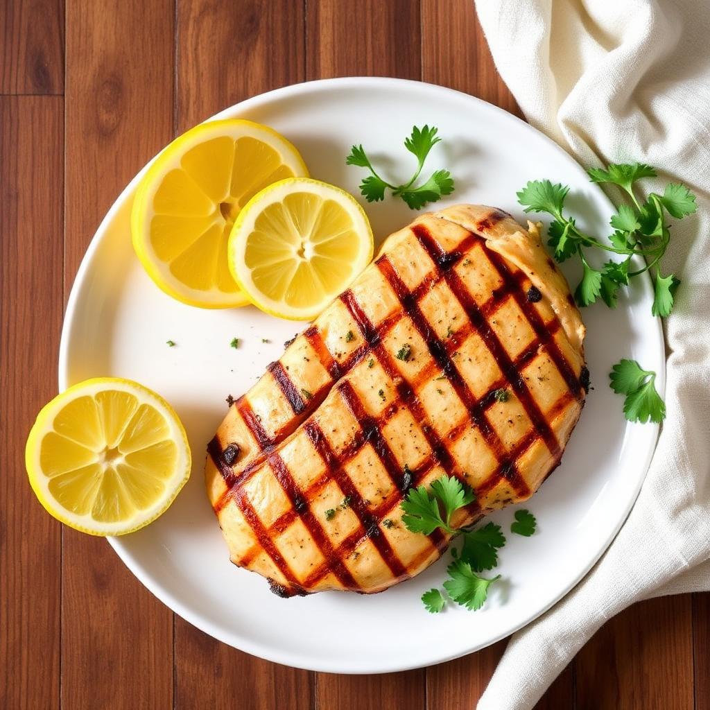 Grilled Lemon Herb Chicken