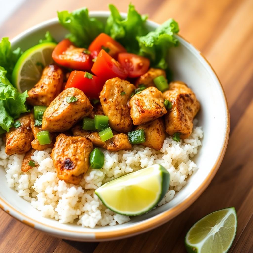 Chicken Fajita Bowls