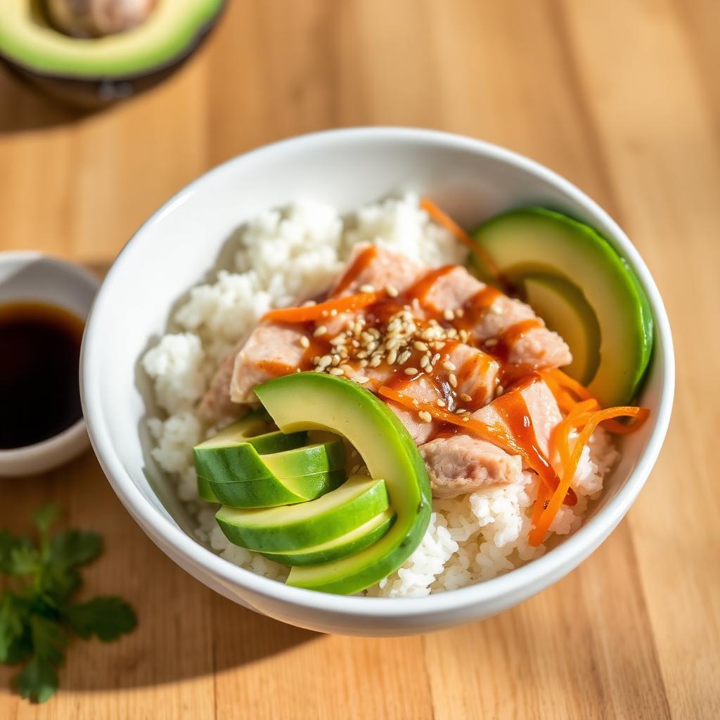 Tuna Rice Bowl (Poke-Style)