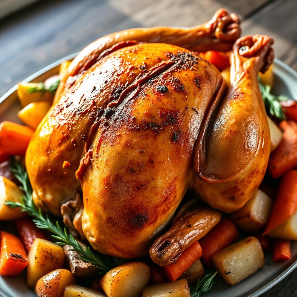 Classic Roast Chicken Dinner