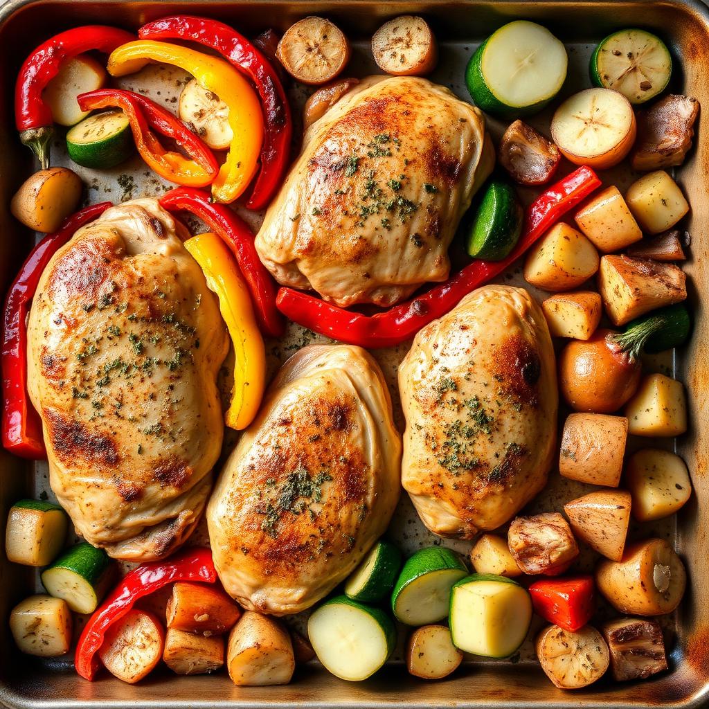 Sheet-Pan Chicken & Veggies