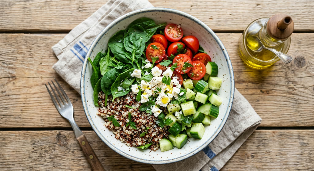 Quinoa Power Bowl with Feta