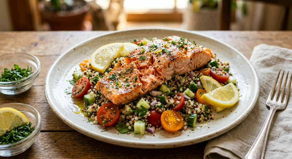 Salmon & Quinoa Salad