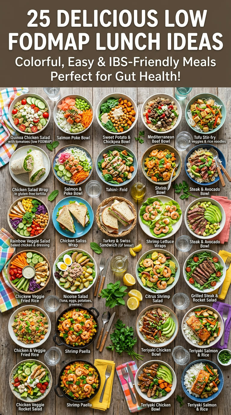 25 Low FODMAP Lunch Ideas