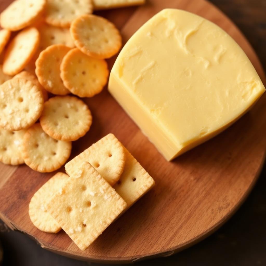 Cheese & Rice Crackers