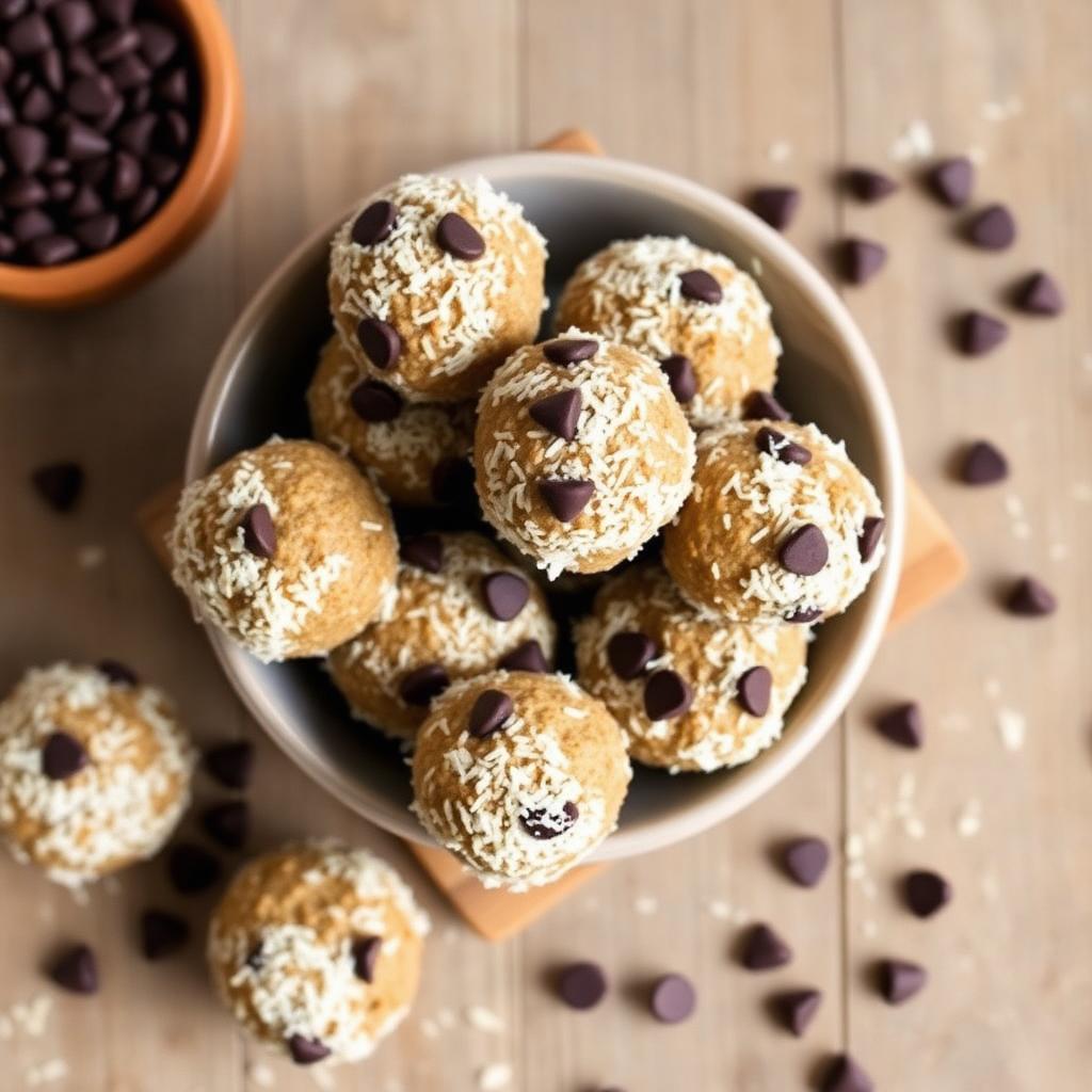 Low FODMAP Peanut Butter Energy Balls — No-Bake IBS-Friendly Snack — low FODMAP snack ready to serve