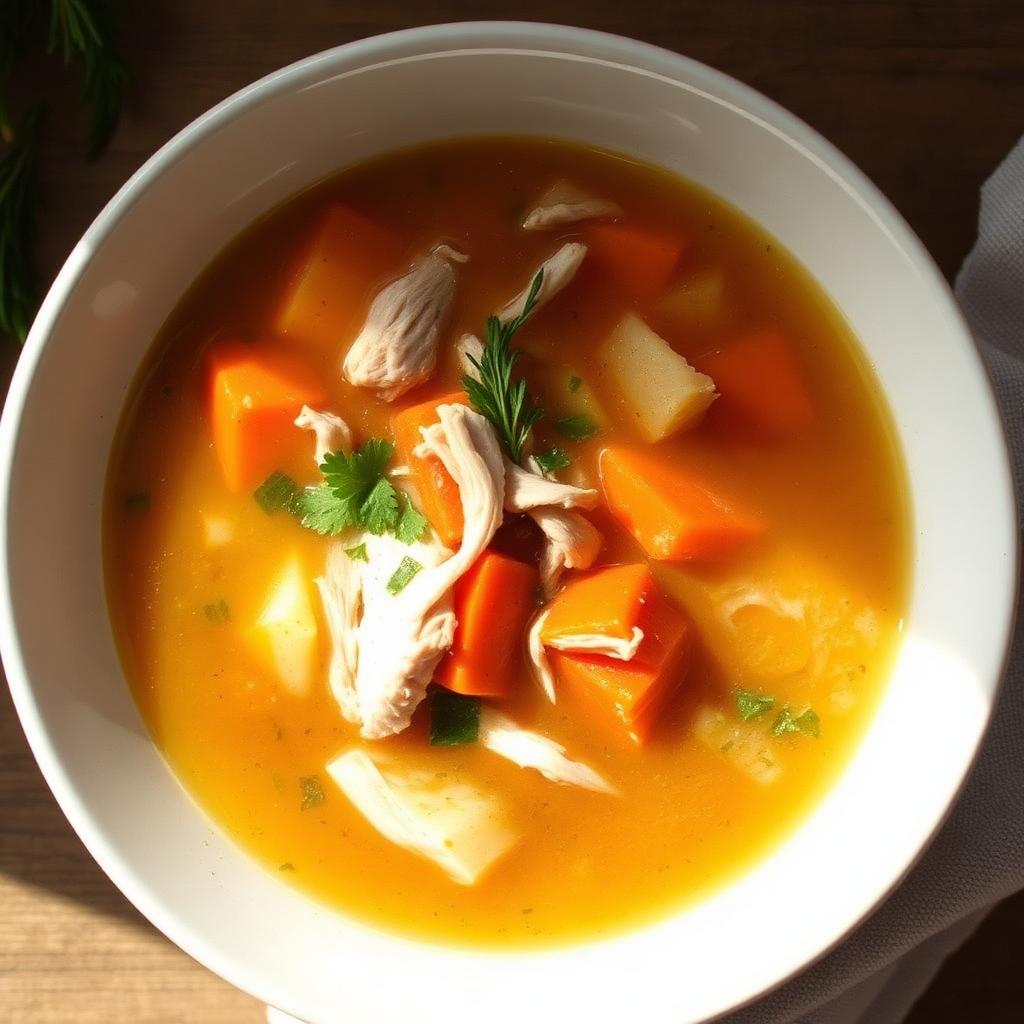 Low FODMAP Chicken Soup (Cozy 40-Minute One-Pot Recipe) — low FODMAP dinner ready to serve