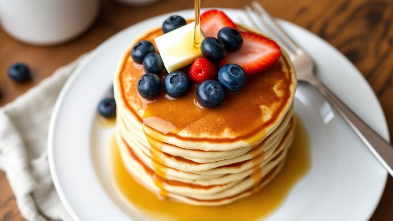 Fluffy Low FODMAP Pancakes (Gluten-Free, 15 Min) — low FODMAP breakfast ready to serve