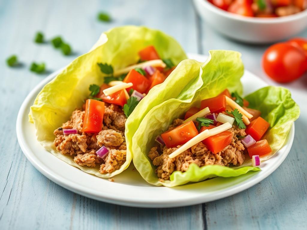 Turkey Taco Lettuce Wraps