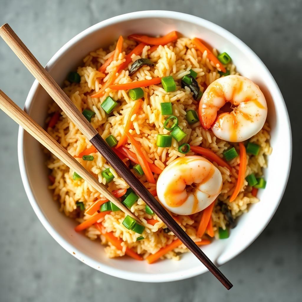 Low FODMAP Fried Rice (Shrimp, 20 Min, IBS-Friendly)